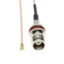 UFL U.FL IPX to TNC Female Bulkhead O-RING RF RG178 Pigtail IPEX cable Jumper s