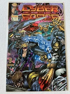 Cyberforce 2 Image Comics 1993 casi nuevo - 9,0 - 9,2 portada de Silvestri y Williams - Imagen 1 de 12