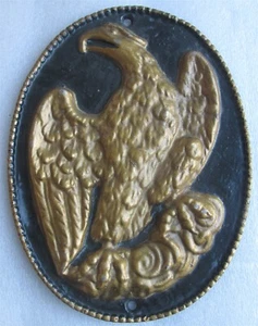 FIRE MARK: Insurance Company of North America (INA) Cast Metal Eagle-SIGN/MARKER - Imagen 1 de 4