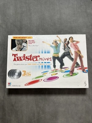 Twister Moves-2003 Edition Hasbro Milton Bradley, 3 CD's 144 Dance Sessions NEW - Image 1 of 3