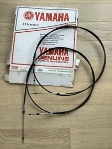 2 x 10FT Yamaha Outboard Remote Gear/Throttle Control Cable Boat Shift Cable - Picture 1 of 4
