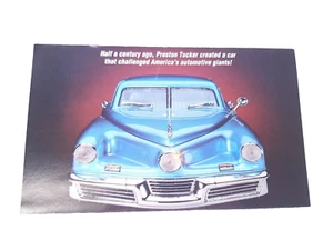 1948 Tucker Limited Edition Franklin Mint Sammlerstück Modellauto Prospekt - Bild 1 von 4