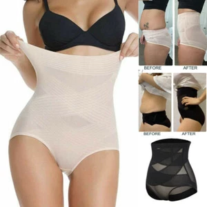Women High Waist Shapewear Tummy Control Slim Pants Girdle Panties Body Shaper - Picture 1 of 14