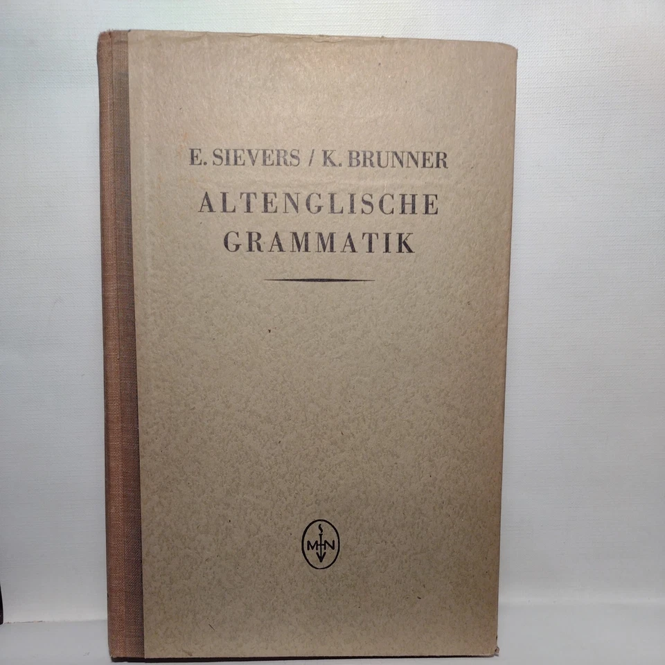 Altenglische Grammatik : Nach Der Angelsachsischen Grammatik Von Eduard Sieve... - Image 1 of 4