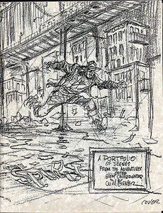 WILL EISNER SPIRIT Artist Proof PORTFOLIO FANZINE UNPUBLISHED Art SIGNED PRYOR - Picture 1 of 2