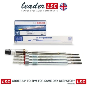 Glow Plugs with Pressure Sensor VW Touareg Touran Transporter NEW BOSCH - Picture 1 of 12