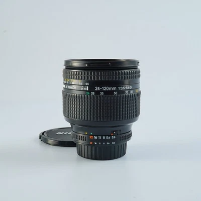 VERY GOOD Nikon AF NIKKOR 24-120mm F/3.5-5.6 D Zoom Lens - Image 1 of 4