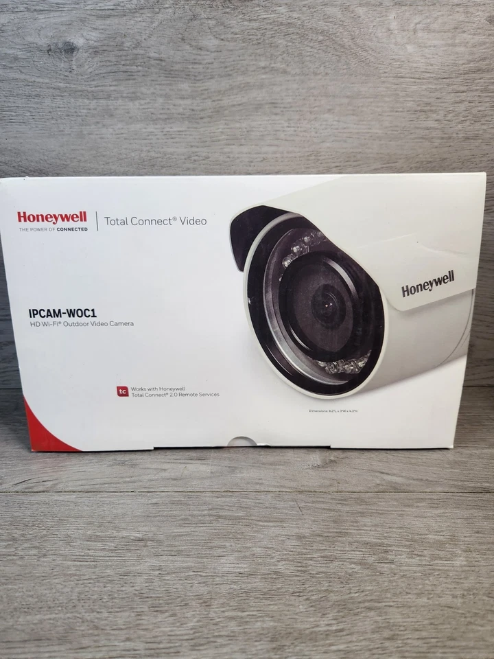 Honeywell IPCAM-WOC1 1080p Wi-Fi Bullet Camera - White