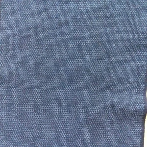 Vintage Japanese Kurume Kasuri Indigo Cotton Haori Sleeve Fabric 34x109cm - Picture 1 of 3