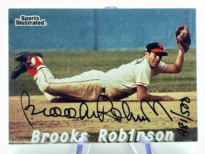 Brooks Robinson 1998 Sports Illustrated Autograph #481/500 Baltimore Orioles - Picture 1 of 2
