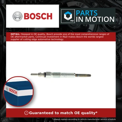 Glow Plugs Set 4x fits NISSAN QASHQAI J10 1.5D 06 to 13 Bosch 11065BN701 Quality - Image 1 of 4