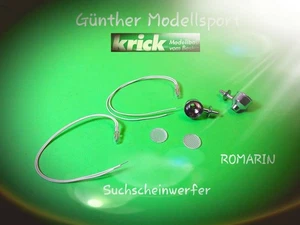 Krick ROMARIN Suchscheinwerfer 10,5 mm 6V (VE2), ro1641, Günther Modellsport - Bild 1 von 1