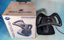Sega Saturn Racing Analog Steering Wheel Controller MK-80107 w/ Box - Tested!
