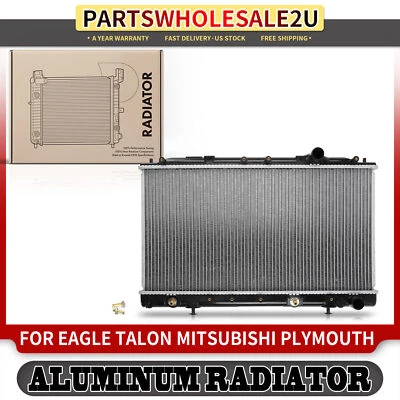 New Radiator with Oil Cooler for Eagle Talon Mitsubishi Eclipse Plymouth Laser - Image 1 of 4