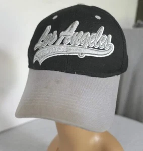Mütze Baseballmütze schwarz Adler bestickt Los Angeles schwarz grau Einheitsgröße - Bild 1 von 12