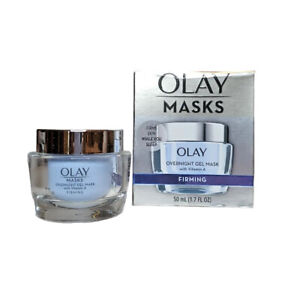 Olay Firming Overnight Gel Mask Vitamin A Firming Skin 1.7 fl oz *imperfect Box