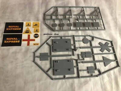 GB GOLDEN BRIGHT Royal Express GB Master Railway Schilder - Set für Kindereisenbahn