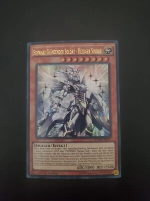 German Black Luster Soldier - Sacred Soldier  BOSH-EN097 Super Rare NM- 🔥 | - Image 1 of 2