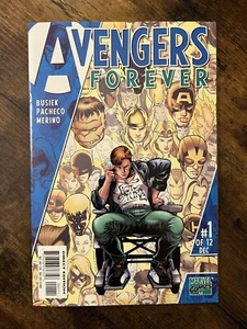 Avengers Forever #1 Marvel Comics (Dezember 1998) 8,5 Sehr guter Erhaltungszustand + Key Captain Marvel - Bild 1 von 6
