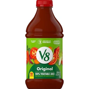 V8 Original 100% Vegetable Juice, 46 fl oz Bottle - Picture 1 of 5