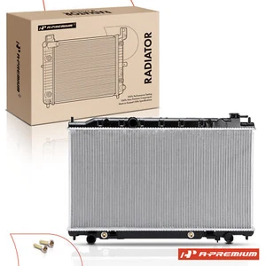 Radiator w/Transmission Oil Cooler for Nissan Altima 2002-2006 2.5L Auto trans. - Foto 1 di 8