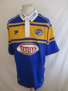 Rare maillot de rugby XIII vintage LEEDS RHINOS Taille XXL - Imagen 1 de 7