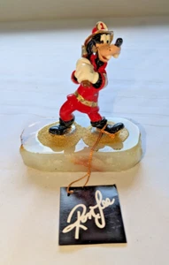Limited Edition Ron Lee #56 Signed and Numbered Disney Goofy Fireman Figurine - Picture 1 of 3
