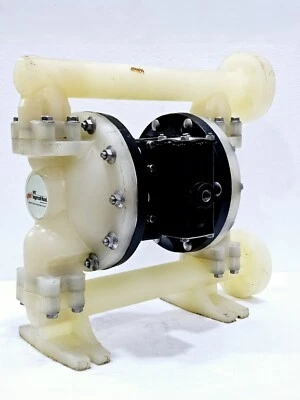 ARO INGERSOLL RAND PLASTIC DOUBLE DIAPHRAGM PUMP 1"  PD10P-FPS-PAA , TEFLON - Image 1 of 4