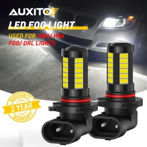 HB4 9006 LED Fog Light Bulbs White Fit For For Toyota Hilux MK7 2005-2015 2x uk - Picture 1 of 11