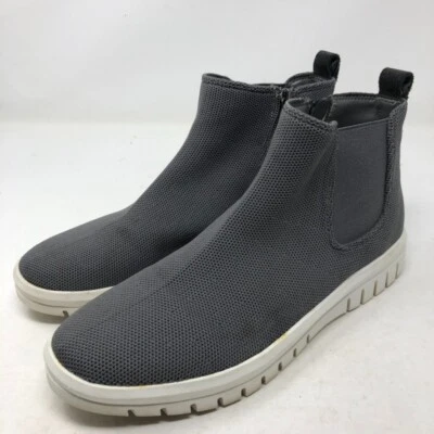 Bota Blondo Florette Mujer 8 Gris Textil Cremallera Plana Tobillo Elastizada Impermeable Foto 1 de 4