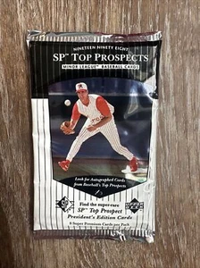 1998 Upper Deck SP Top Prospects MLB Major League Baseball Unopened Hobby Pack - Picture 1 of 2
