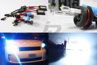 9007/Hb5 8000K Plasma White Single Filament 35W Slim DC Ballast Xenon HID Kit - Image 1 of 4