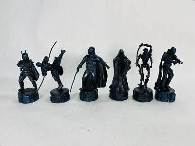 7 Replacement Chess Pieces Dark Side for the Star Wars Saga Edition Set Jango - Image 1 of 4