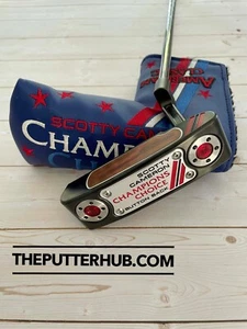 *NEW* Scotty Cameron Limited Champions Newport+ 35in Putter- USA Design Cover - Picture 1 of 8