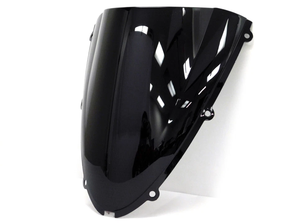 Pára-brisa preto para 2005-2008 Kawasaki Ninja ZX6R 2006-2007 ZX10R - Imagem 1 de 4