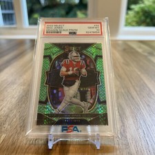 🏈 MAC JONES 2022 Panini Select Concourse Level Dragon Scale /89 SSP PSA 10 🔥🥵