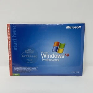 SEALED - Microsoft Windows XP Professional Version 2002 for AVERATEC Recovery - Picture 1 of 4