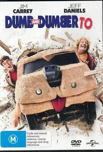 Dumb And Dumber To DVD (Region 4, 2018) Free Post - Picture 1 of 1