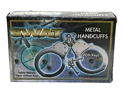 Esposas de Metal Vestido Elegante Adulto Juego Divertido y Más Con Llaves  Foto 1 de 3