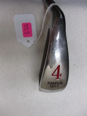 //Mega Force Camber Sole #4 Iron - L. Hand - Men's - Steel Shaft - A Flex   #353 - Image 1 of 4