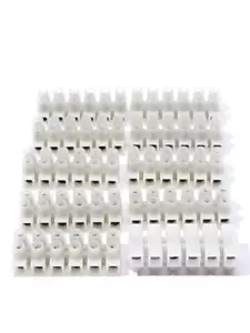 Unbranded 8-16 Terminal Connector Block Lot of 10 - Picture 1 of 4