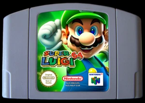*PAL Version* Super Luigi 64 English Game For Nintendo 64 N64 Mario - Picture 1 of 2