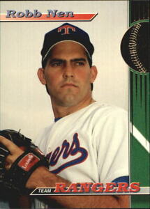 1993 Rangers Stadium Club Texas Rangers Baseball Card #24 Robb Nen