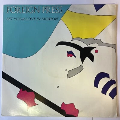 Foreign Press Set Your Love In Motion 12” Vinyl Single In Excellent Condition - Image 1 of 4