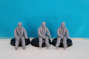 Peddinghaus-Modellbau 3 D Pression 1:72 72F97 3 US Pilotes Assis - Photo 1 sur 2