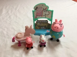 Rare Peppa’s Magical Unicorn Complete Set Daddy Pig Peppa Pig Susie Sheep - Picture 1 of 7