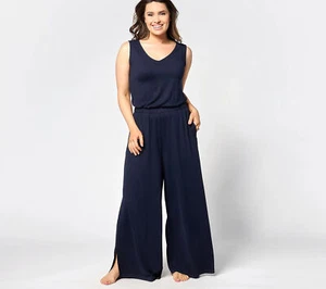 Tuta BumbleBella by Jill Martin Petite Dreamy Jersey gamba larga Midnight Navy - Foto 1 di 1