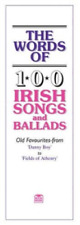 The Words Of 100 Irish Songs And Ballads (Paperback) (UK IMPORT)