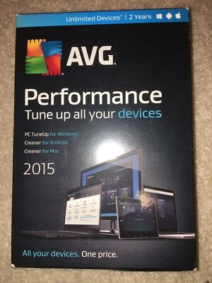 AVG Performance 2015 - Unlimited Devices / 1 Year - Image 1 of 2