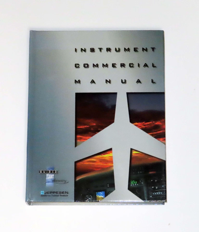 Jeppesen Sanderson Instrument / Commercial Manual — New, Never Used — FREE Ship - Image 1 of 1